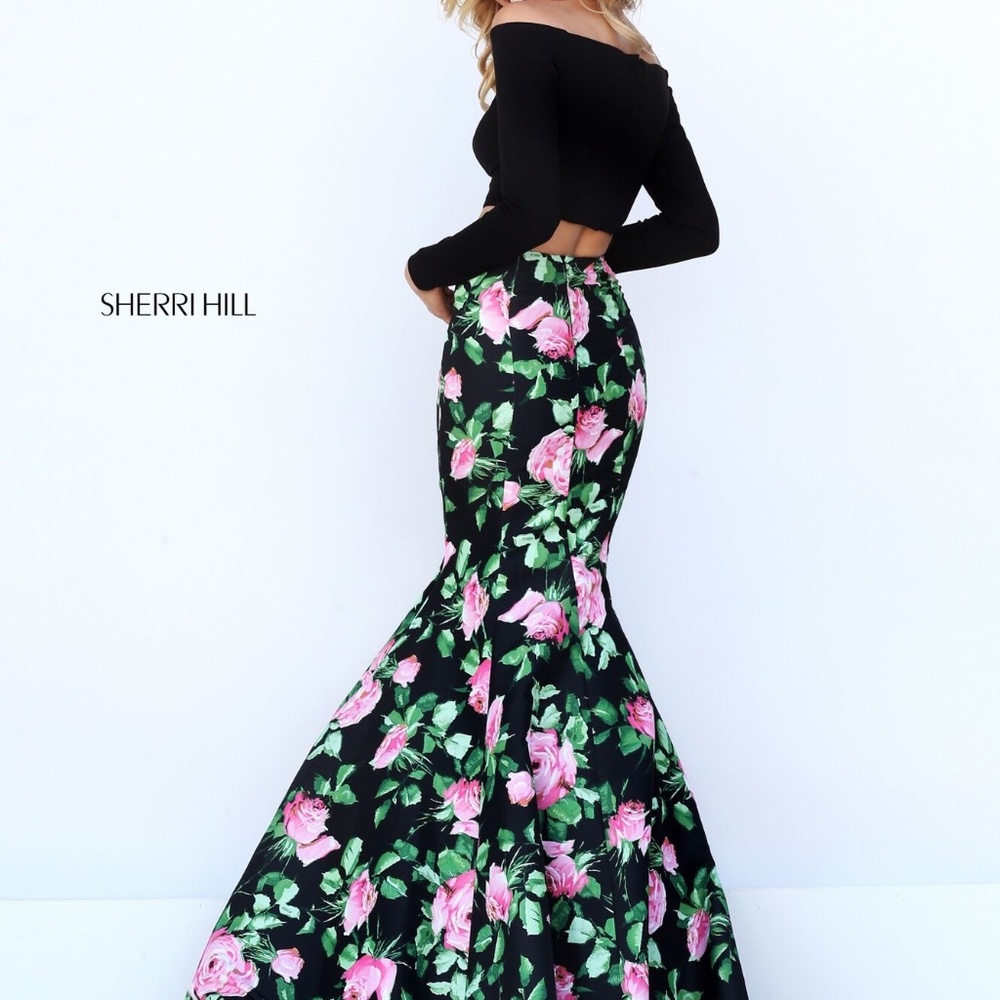 Brand New Sherri Hill Floral Prom Dress